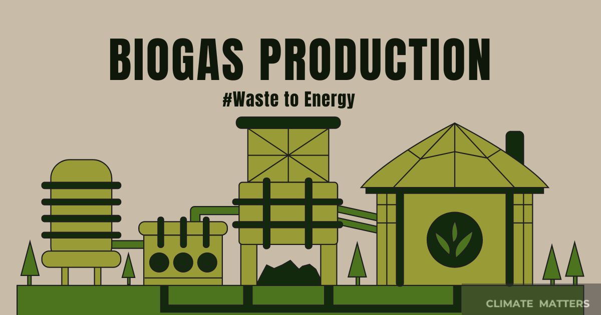 Biogas-Production